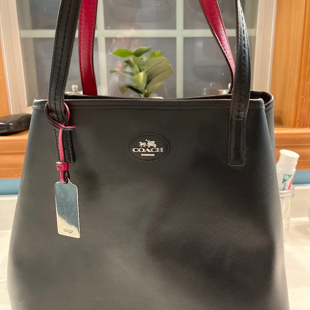 Coach-Large black tote